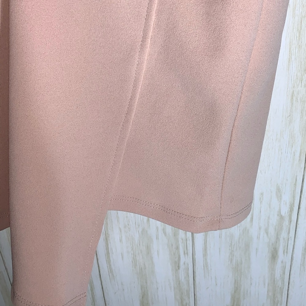 ASOS Faux Wrap Dress with Mesh Back Size 2 - Picture 4 of 8
